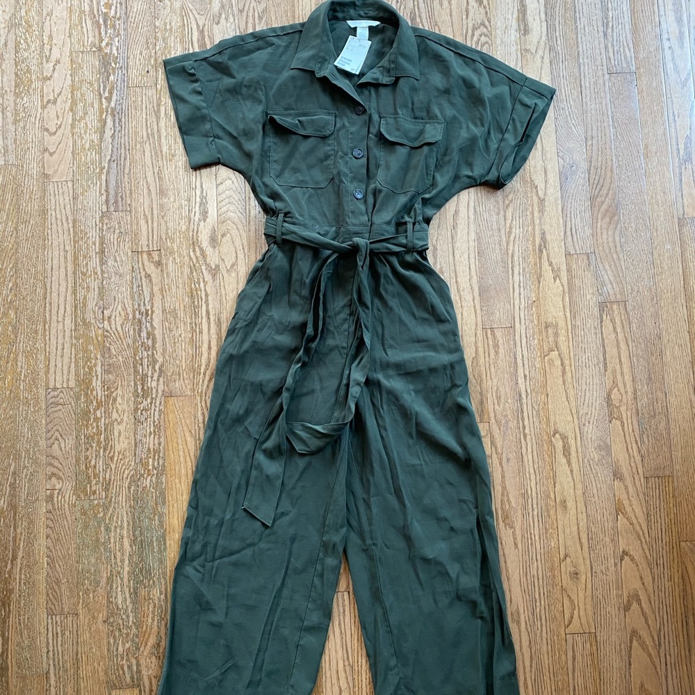 Olive Green Jumpsuit